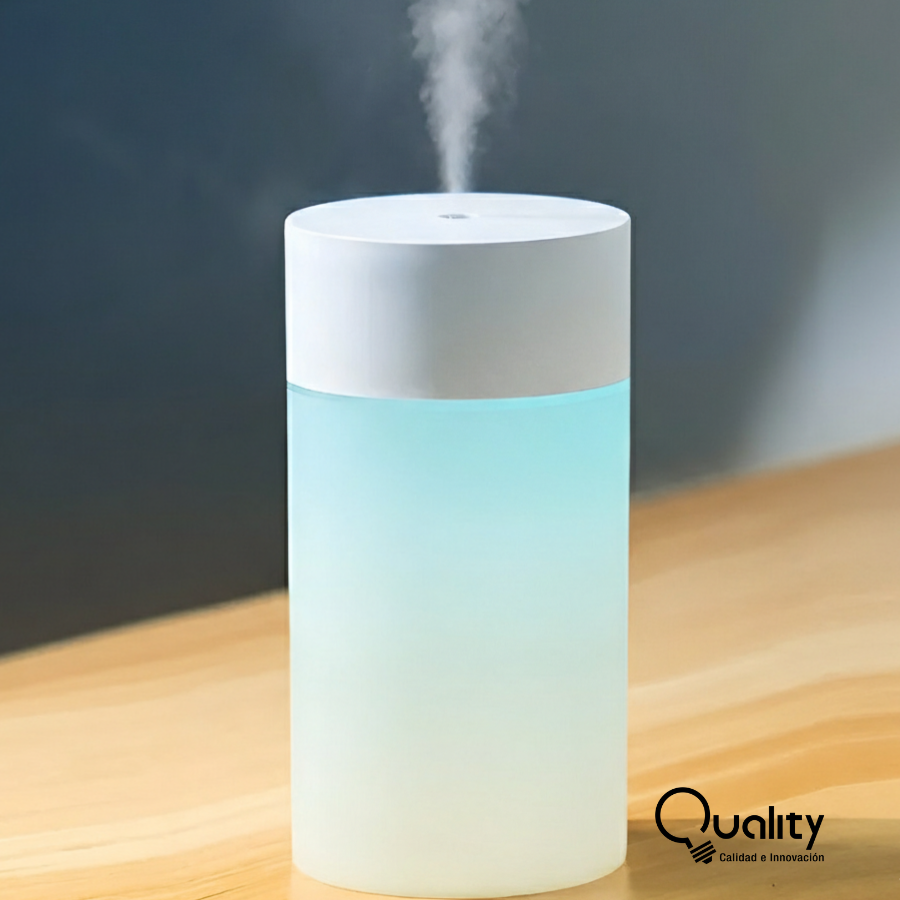 Humidificador Difusor Cilindrico colores