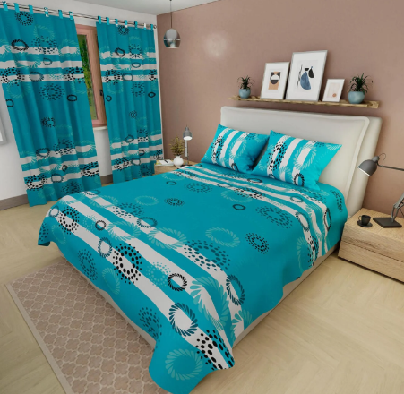 COMBO Sabana Cortina + Estampados